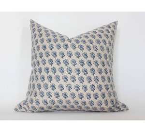 ปลอกหมอนผ้าฝ้ายแท้ลายดอกไม้ปลาแซลมอนสีเข้มมาใหม่แบบตะวันตกสำหรับตกแต่งโซฟาสำหรับห้องนั่งเล่น - Product Image 1