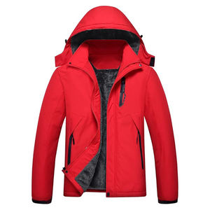 Hoodies for <b>Men</b> Zipper <b>Fleece</b> Sweatshirt Heavyweight <b>Hooded</b> simple casual Warm Winter with kange pocket - Product Image 1