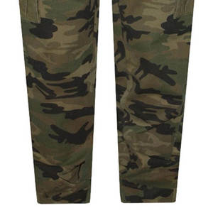 Pantalons cargo décontractés tendance, personnalisés, taille mi-haute, légers, respirants, séchage rapide, 6 poches, 100% coton, style baggy - Product Image 5