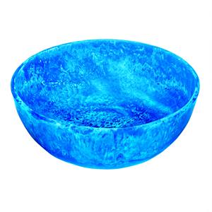 Grand bol ovale en résine avec base, rose, fait à la main, écologique, passe au lave-vaisselle, style européen moderne, vaisselle de qualité supérieure, cuisine, salle à manger - Product Image 5