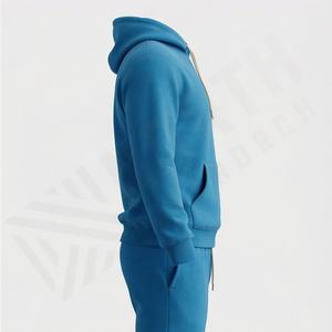 El Mejor Producto Informal, 100% Algodón, Alta Calidad, Personalizable, Color Sólido, Transpirable, Chándal de Invierno para Hombre, Ropa de Gimnasio - Product Image 3