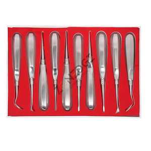 เครื่องมือสำหรับจัดฟันลิฟต์รากฟัน10ชิ้นชุดดึงรากฟันด้วย Zonedge - Product Image 1