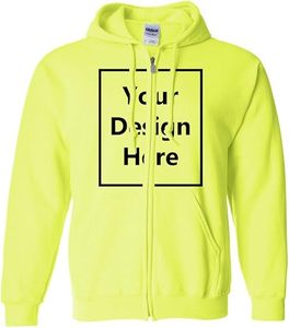 Sweat à capuche zippé de haute qualité pour hommes et femmes avec impression, grande taille disponible XS - Product Image 5