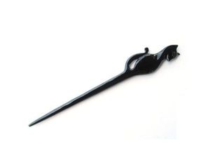 USER HANDMADE POLISHED BUFFALO HORN HAIR ACCESSORIES Hair Fork Stick <b>Barrettes</b> <b>Clips</b> for Jewelry Matiss Hair Styling - Product Image 3