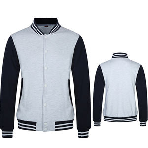 Unisex Custom Logo High Quality Chenille Embroidery <b>Patchwork</b> Streetwear Winter Bomber Letterman Unisex Wool Varsity <b>Jacket</b> - Product Image 5