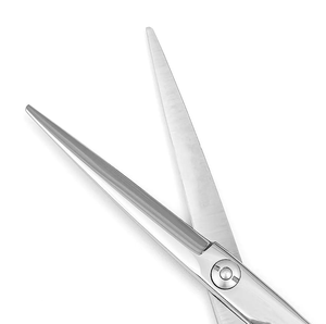 Tijeras de corte de pelo profesional, tijeras de peluquero de corte de pelo de acero inoxidable, acabado satinado, peluquería, calidad alemana - Product Image 2