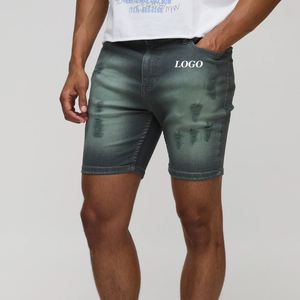 ผ้าผสมฝ้าย ดีไซน์ทันสมัย / ระบายอากาศได้ดี ตัวเลือกโลโก้แบบกำหนดเอง เหมาะสำหรับคอลเลคชั่นแฟชั่นฤดูร้อนปี 2026 กางเกงขาสั้นผู้ชายสุดเท่ - Product Image 1