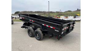 Buy Used Pj 16' Hydraulic Disk Brake <b>Trailers</b> Tipping Dump <b>Trailer</b> <b>Cargo</b> & Utility <b>Trailers</b> For Very Good Prices - Product Image 4