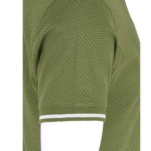 Polo de Golf para hombre de Algodón 100% con logotipo bordado, manga corta lisa, estampado de punto, diseño personalizable de talla grande - Product Image 4