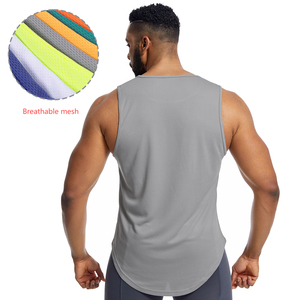 Vêtements de fitness hommes débardeurs séchage rapide respirant hommes entraînement natation plage ample sans manches débardeurs pour sport Gym Fitness - Product Image 3