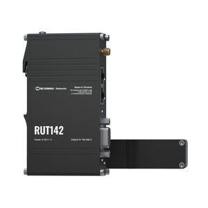 Teltonika RUT142 Industrial <b>Router</b>, WiFi 4, RS232, 2x RJ45 100Mb/s, IP30 - Product Image 4