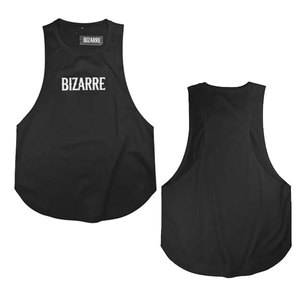 2024 camiseta sin mangas de gimnasio de gran tamaño para hombre, chaleco informal de algodón 100% para Fitness, sisas, transpirable, transferencia de calor, impresión Offset, Top de marca - Product Image 3