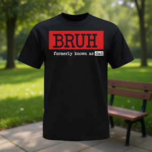 T-shirt da uomo per il riconoscimento della paternità, unisex, a maniche corte, girocollo, in cotone nero, regalo promozionale - Product Image 3