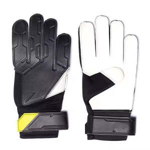 Gants de gardien de but de football professionnel personnalisables en latex respirant pour une forte adhérence et une protection de sécurité des doigts - Product Image 3