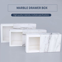 Boîte à tiroirs sur mesure pour bijoux, sous-vêtements, boîte cadeau avec gaufrage et revêtement UV, boîte en papier kraft pliable en matériau recyclé