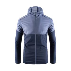 Chaqueta cortavientos ligera personalizada para hombre, chaqueta deportiva informal para correr al aire libre para hombre - Product Image 2