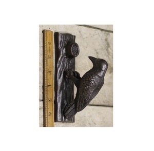 Heurtoir de porte pour chien en métal moulé Tête de chien heurtoir Dopor Animal de compagnie robuste - Product Image 3