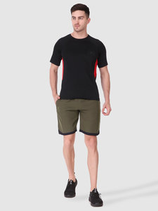 Shorts de jogging pour hommes style streetwear 100% coton, couleur unie, personnalisables, respirants, écologiques, haute qualité, OEM - Product Image 2