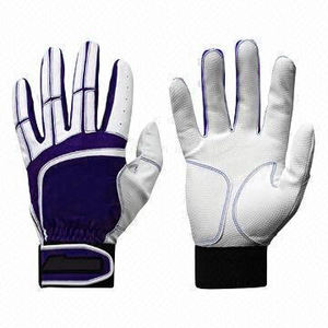 Gants de frappe de baseball en cuir, fabricant OEM, poignée durable, ambidextre, fermeture à scratch, personnalisation de la marque, fournisseur OEM - Product Image 6