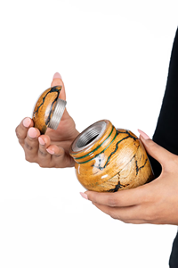 Handmade Rosewood Miniature Cremation Urn <b>Small</b> <b>Wooden</b> Keepsake Urn Personalized Memorial <b>Box</b> for Ashes - Product Image 4