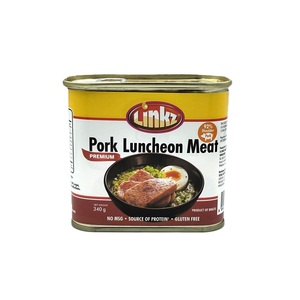 Prix de gros 340g Emballage en étain Viande en conserve de qualité supérieure prête à manger Linkz Viande de porc - Product Image 1