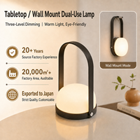 MSBN Lampe de chevet suspendue réglable, rechargeable par USB, lumière d'ambiance douce pour chambre à coucher