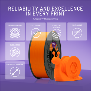 Filamento WINKLE PLA HD 1.75mm 1kg per Stampante 3D, Alta Tolleranza 0.05mm, Compatibile con Piattaforma Riscaldata 190-230°C, Biodegradabile, Facile da Stampare - Product Image 4