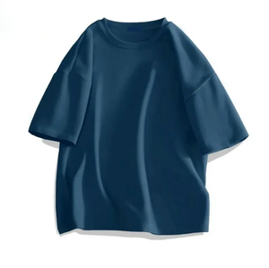 Camisetas de Algodón 100% Gruesas y Pesadas de Diseño Personalizado, Unisex, Talla Grande, Hombros Caídos, Cuello Redondo, Camisetas de Hombre Más Vendidas - Product Image 2