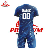 Ensemble short et maillot de football personnalisé par sublimation, uniforme d'équipe 100 % polyester respirant, extensible dans quatre directions, séchage rapide pour bébés