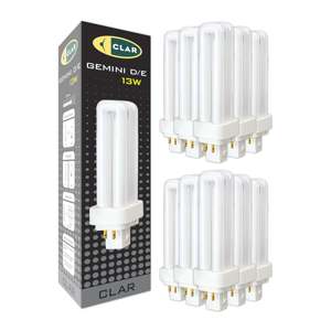 Bombilla Fluorescente de Ahorro de Energía Gemini D/E 13W G24q-1 - Product Image 1