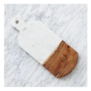 Offre spéciale Planche à découper en bois marbré de haute qualité personnalisée Outils de cuisine naturels pour la viande et les légumes pour les hôtels - Product Image 4