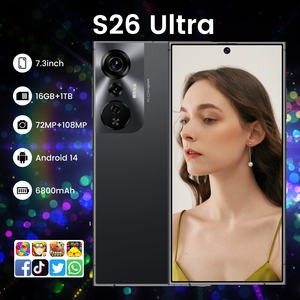 Cover per telefono S26Ultra in <span class=keywords><strong>capelli</strong></span> umani economici, smartphone S24 Ultra 5G - Product Image 1