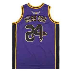 Camisetas de baloncesto con logotipo personalizado, uniformes deportivos de baloncesto al por mayor, camisetas de baloncesto de poliéster transpirables para hombre - Product Image 3