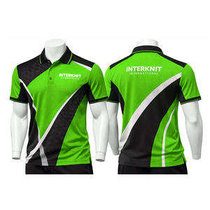 Chemise de sport pour homme à manches courtes, imprimé golf, sur mesure, 100% coton, respirante, séchage rapide, coupe ajustée - Product Image 6