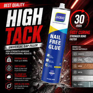 Colle liquide silicone à séchage rapide, sans clou, adhésif puissant pour <span class=keywords><strong>PVC</strong></span>, bois, construction et emballage <span class=keywords><strong>de</strong></span> menuiserie - Product Image 4
