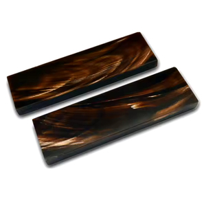 Vente à l'exportation d'écailles en corne polies faites à la main Matériau unique pour les poignées de couteaux et d'outils du fournisseur indien - Product Image 6