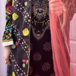 Offre Spéciale prix d'usine femmes Shalwar Kameez ensembles services OEM pelouse & robe en coton pour tenue décontractée et formelle Maxi - Product Image 4