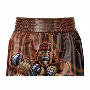 Short MMA pour hommes de haute qualité avec impression de logo personnalisé Short d'entraînement en gros Short de grappin extensible - Product Image 4