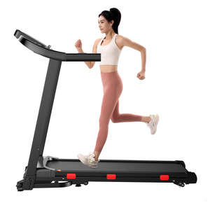 הליכון ריצה דו-שכבתי חדש של YUNPAO עם משטח ספיגת זעזועים, מנוע DC 2.0 כוחות סוס לשימוש ביתי - Product Image 3