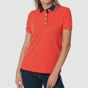 Camiseta Polo para Mujer de Marca Privada, Camisetas Polo Cómodas para Mujer, Camisetas Polo Transpirables para Mujer, Hechas en Pakistán - Product Image 1