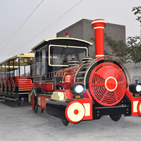 NOVA RIDES Grand train sans rails personnalisé ST-42, trains diesel, train touristique de Chine, produits directement de Chine