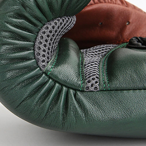 Vente en gros Gants de boxe d'entraînement en cuir de vachette véritable de qualité supérieure taille personnalisée 10OZ 12OZ 14OZ 16OZ - Product Image 4