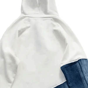 แจ็คเก็ตยีนส์ผู้ชายแฟชั่นใหม่ ผ้าฝ้าย 100% ซับในสำหรับฤดูหนาว มีซิป มีกระเป๋า ระบายอากาศได้ดี พร้อมฮู้ด - Product Image 5