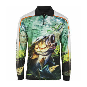 Vente en gros Qualité professionnelle Confortable Respirant Sublimation Maillots de pêche Caractéristique étanche pour adultes Prix économique - Product Image 5