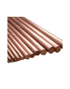 แท่งทองแดงแบนทรงสี่เหลี่ยมล้วนสีแดงทองเหลือง8มม. - Product Image 4