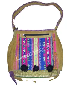 กระเป๋าถือปักลายสไตล์ชนเผ่าของผู้หญิงกระเป๋าสไตล์โบฮีเมียนจากประเทศจีน