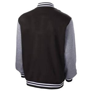 Chaqueta universitaria para hombre Baseball Club College School Jacket, chaqueta universitaria verde y gris para hombre y de alta calidad - Product Image 4