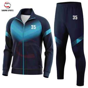 Ensemble de jogging haut de gamme, style designer, fabricant sur mesure, ensemble de jogging en polyester pour homme, léger, survêtement de sport - Product Image 1