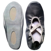 Chaussures de gymnastique souples pour enfants OEM, chaussures plates de ballet en cuir pour adultes, chaussures de performance pour filles, entraînement acrobatique et de fitness
