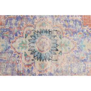 พรมวินเทจสไตล์ตุรกี ขนาด 4x8.9 ฟุต (122x270 ซม.) สีแดงไล่เฉด - Product Image 5